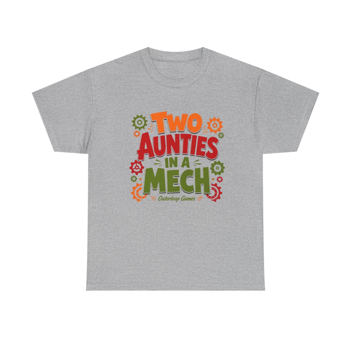 Dosa Divas "Two Aunties in a Mech" Unisex Tee - alternate angle 3, merchandise