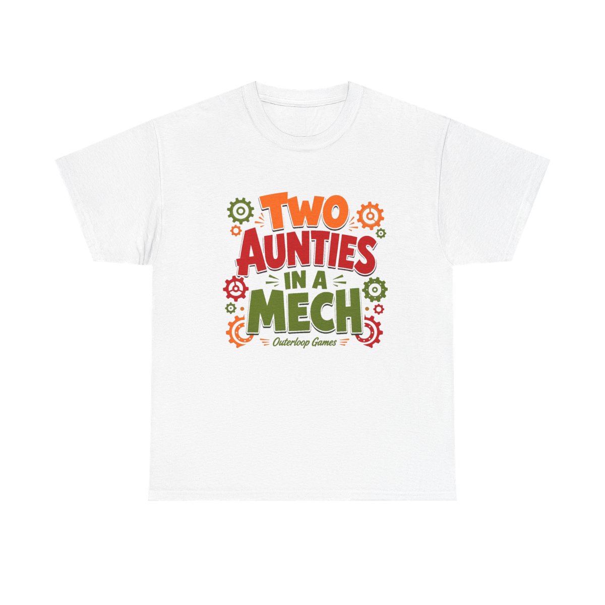 Dosa Divas "Two Aunties in a Mech" Unisex Tee - alternate angle 2, merchandise