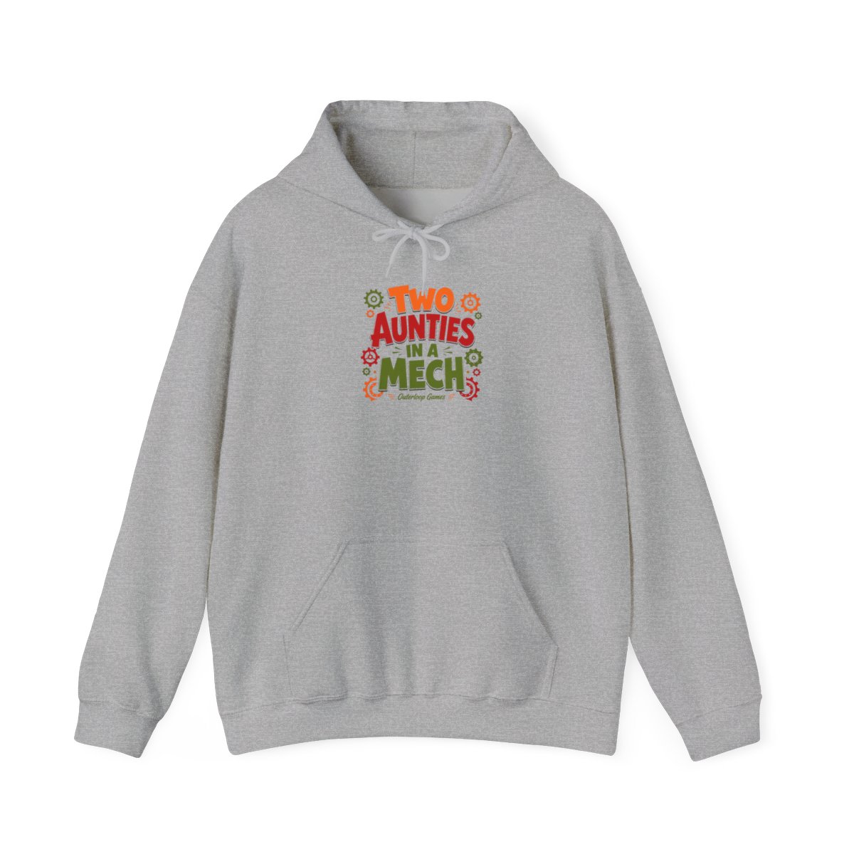 Dosa Divas "Two Aunties in a Mech" Hoodie - alternate angle 2, merchandise