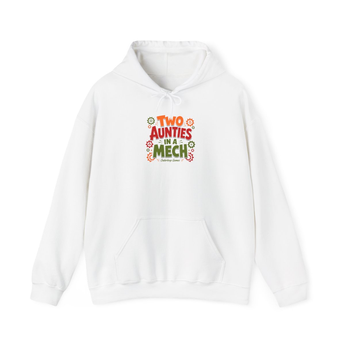 Dosa Divas "Two Aunties in a Mech" Hoodie - alternate angle 3, merchandise