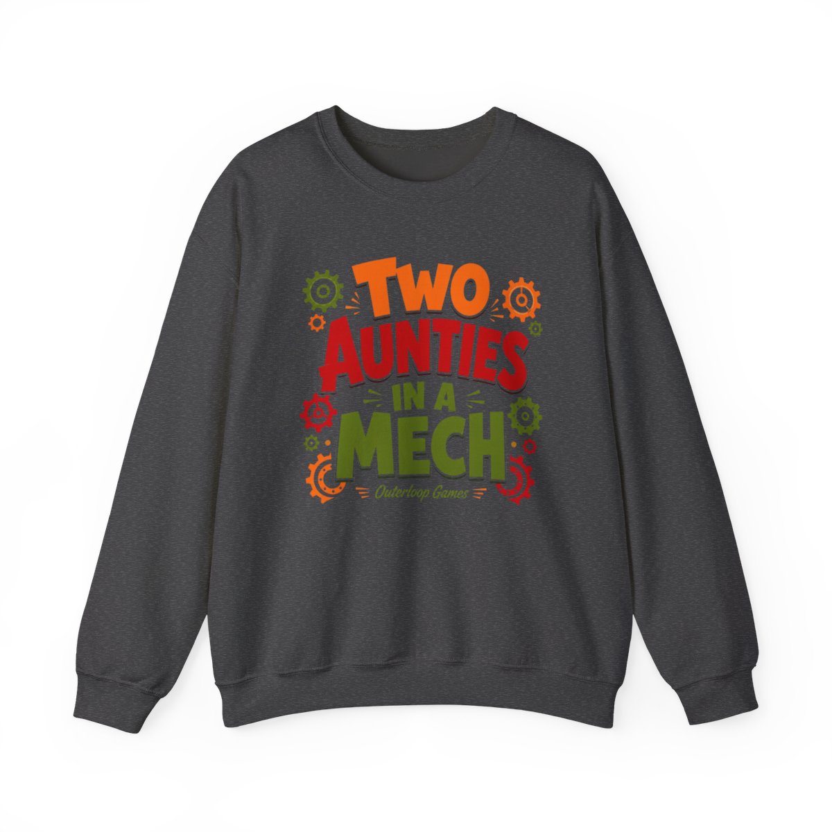 Dosa Divas "Two Aunties in a Mech" Crewneck - alternate angle 2, merchandise