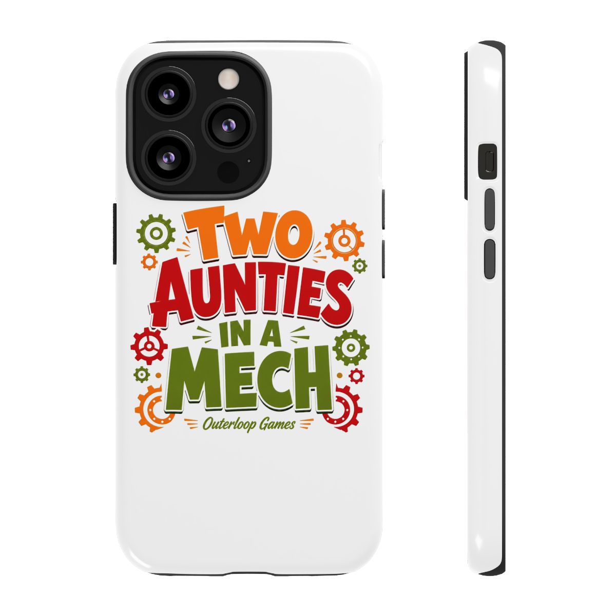 Dosa Divas "Two Aunties in a Mech" Phone Case - alternate angle 1, merchandise