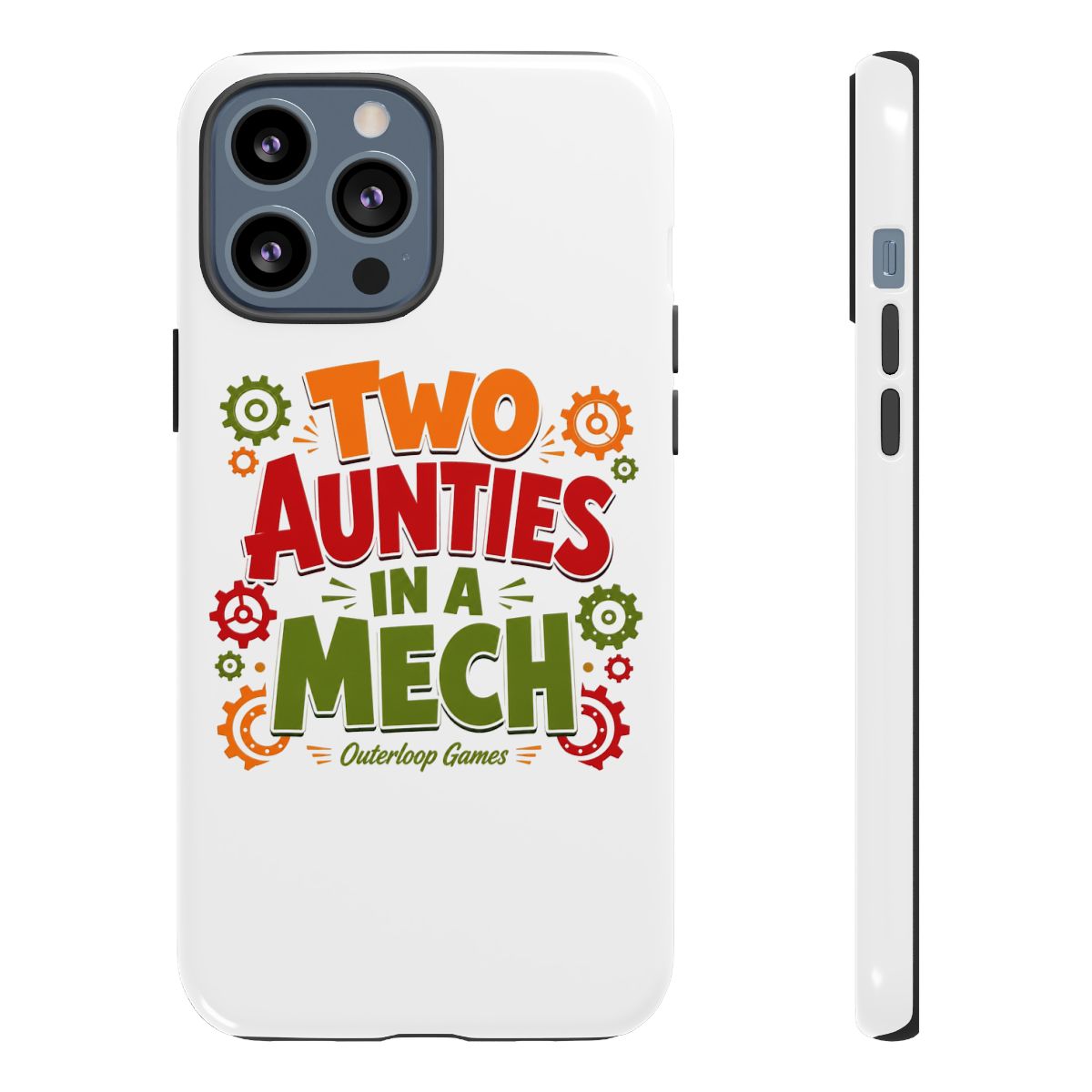 Dosa Divas "Two Aunties in a Mech" Phone Case - alternate angle 2, merchandise