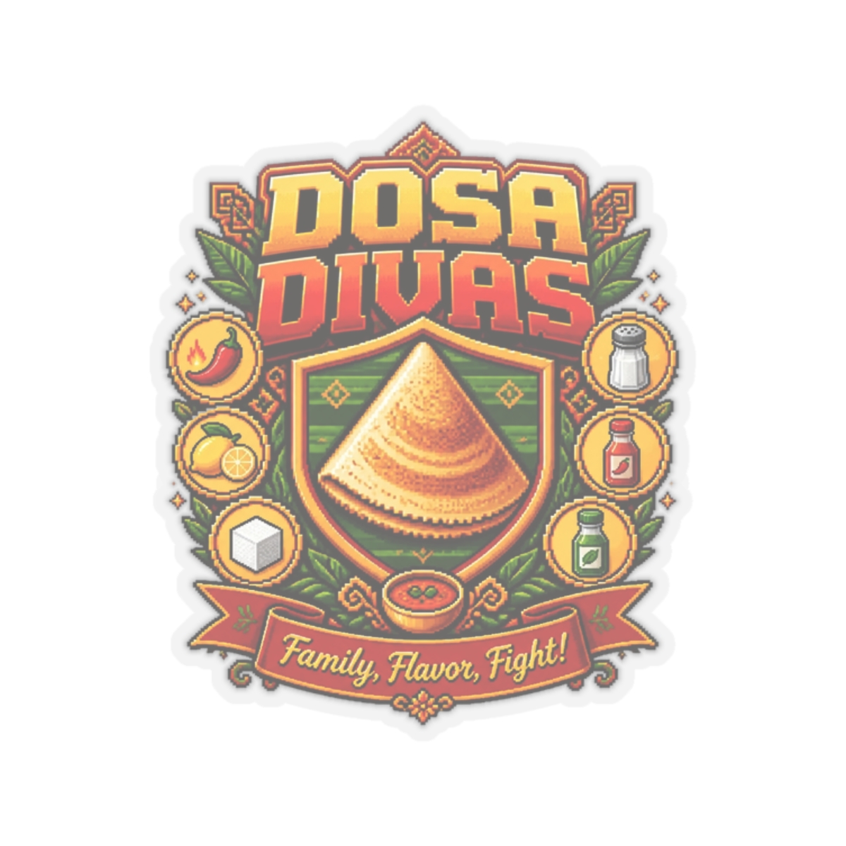 Dosa Divas "Dosa Divas" Sticker