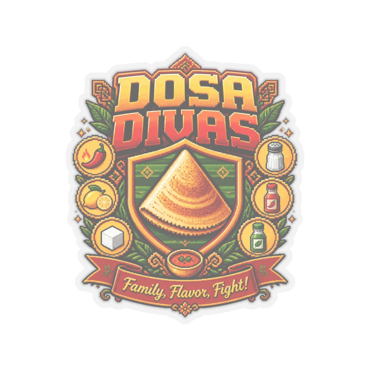 Dosa Divas "Dosa Divas" Sticker