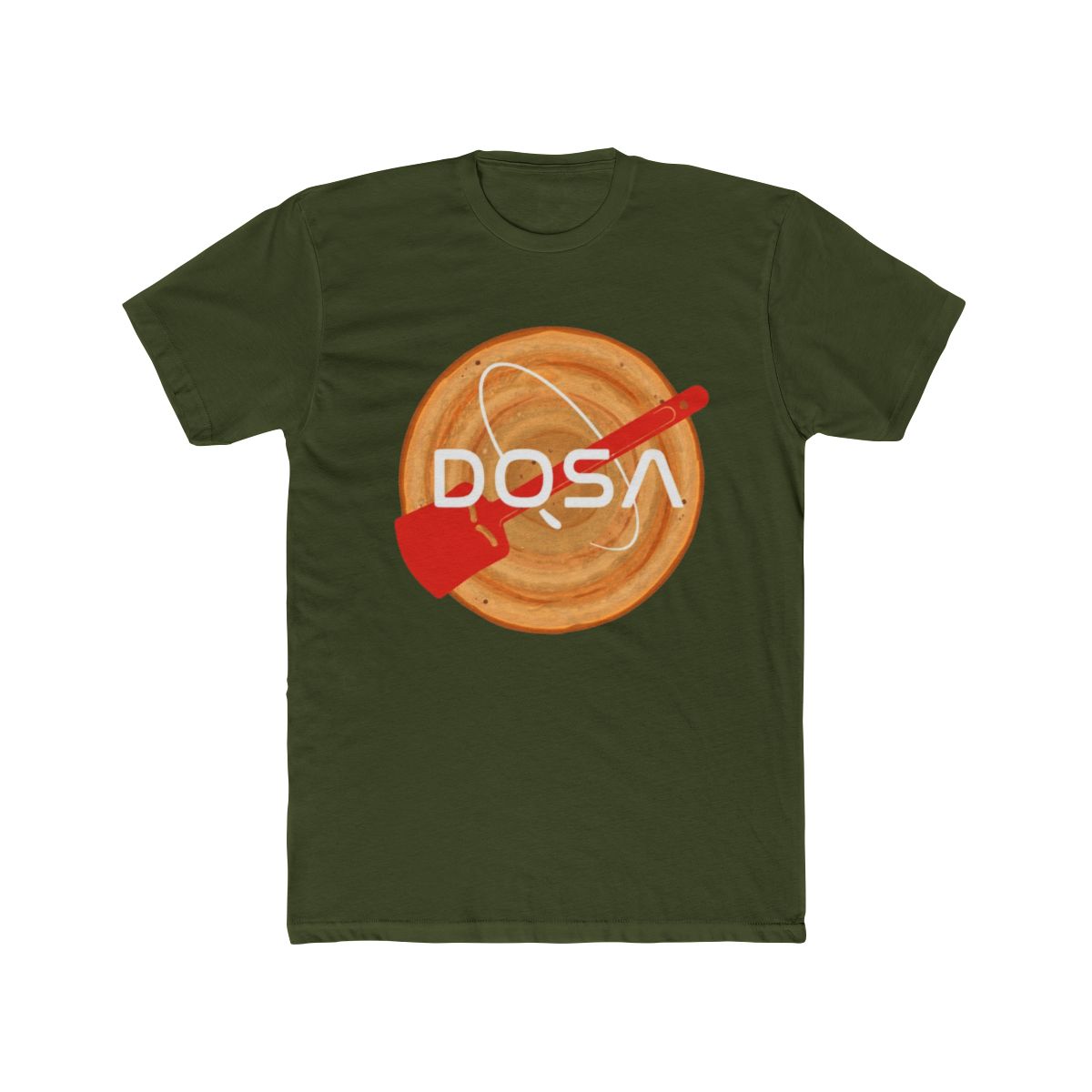 Masala Dosa Idli South Indian Desi Food T Shirt | Dosa Divas - alternate angle 2, merchandise