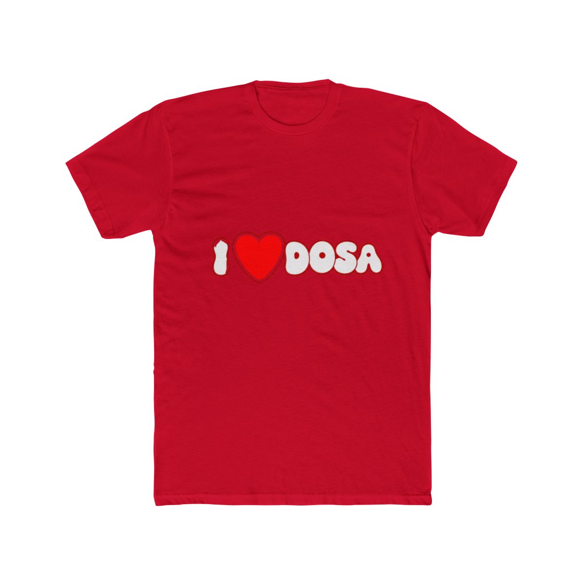 I love Dosa T Shirt | Dosa Divas - alternate angle 4, merchandise