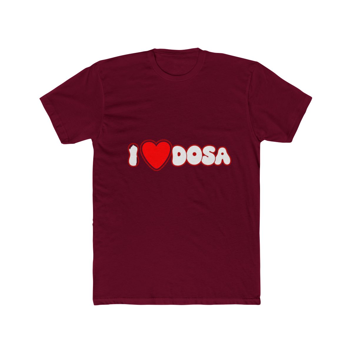 I love Dosa T Shirt | Dosa Divas - alternate angle 3, merchandise