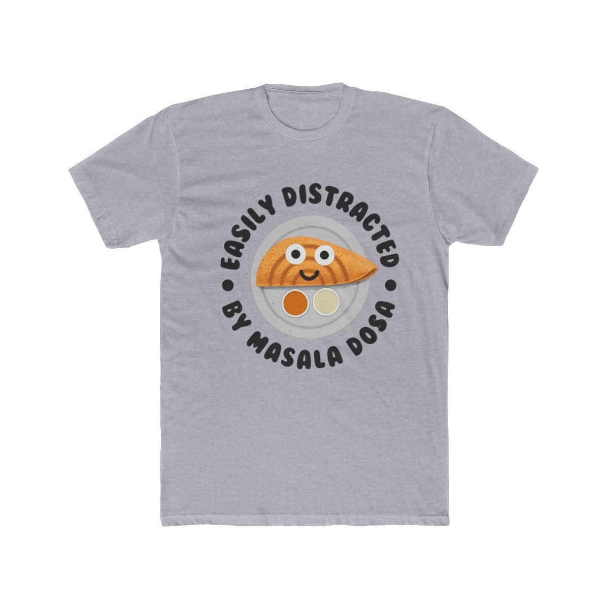 Easily Distracted By Masala Dosa - Indian Masala Dosa T Shirt | Dosa Divas - alternate angle 2, merchandise